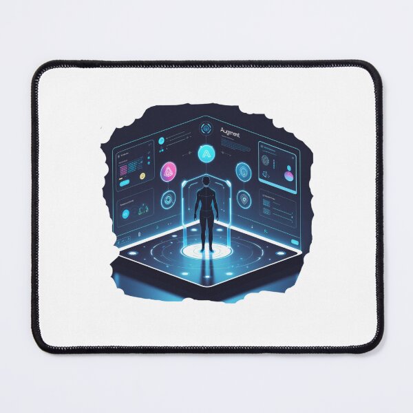 Item preview, Augment Everything, digital culture art designed and sold by SloganSauce.