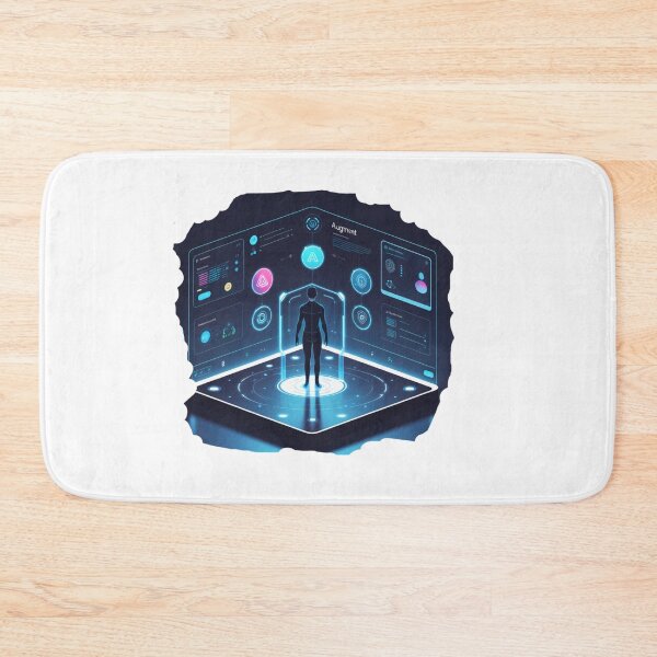 Item preview, Augment Everything, digital culture art designed and sold by SloganSauce.