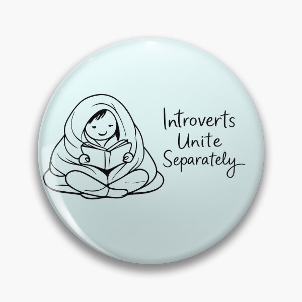 Item preview, Introverts Unite Separately designed and sold by PennyThought.