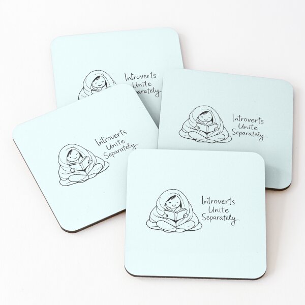 Item preview, Introverts Unite Separately designed and sold by PennyThought.