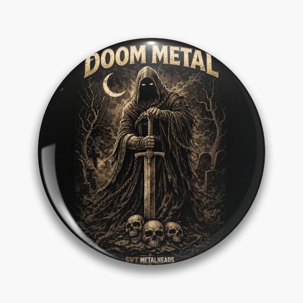 Item preview, Doom Metal – Serie Metaleros de SVT | Ropa Severtrend designed and sold by SEVERTREND APPAREL .