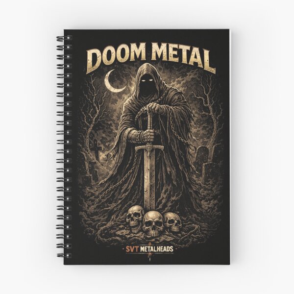 Artikelvorschau, Doom Metal – SVT Metalheads Serie | Severtrend Bekleidung entworfen und verkauft von SEVERTREND APPAREL .