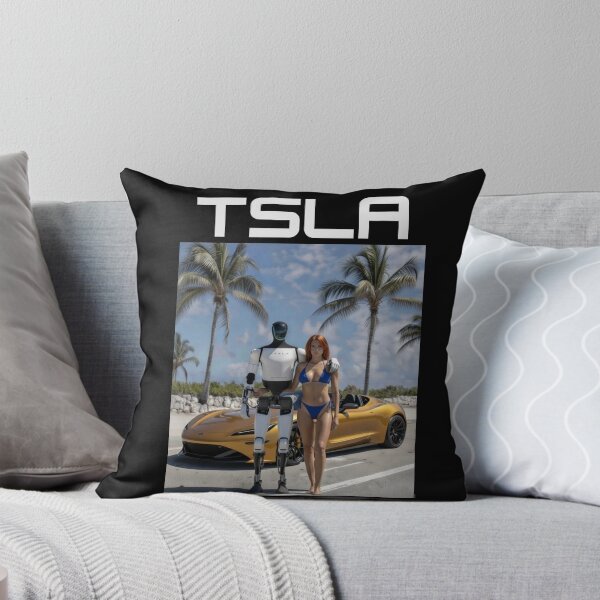 Item preview, Tesla humanoid robot art designed and sold by TEEJAMBOREE.