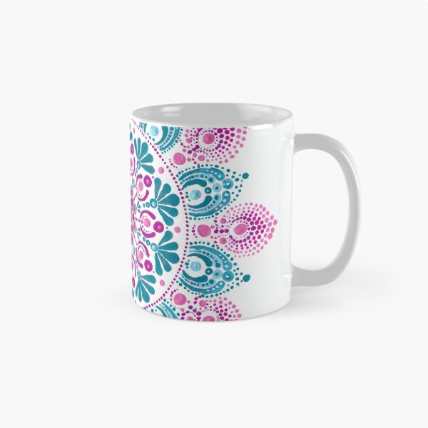 Item preview, Pink and Blue Mandala designed and sold by Dreamweaver Mandalas.