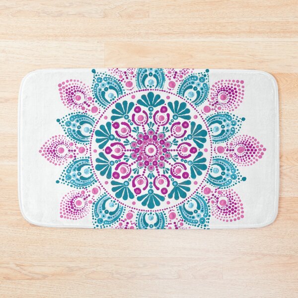 Item preview, Pink and Blue Mandala designed and sold by ElexisND.