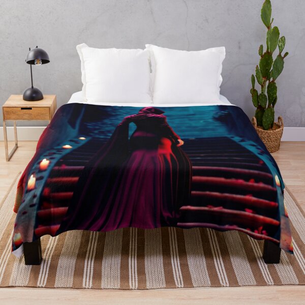 Item preview, dark vampir witch – gothic night portrait – moonlit fantasy art designed and sold by Traumrausch.