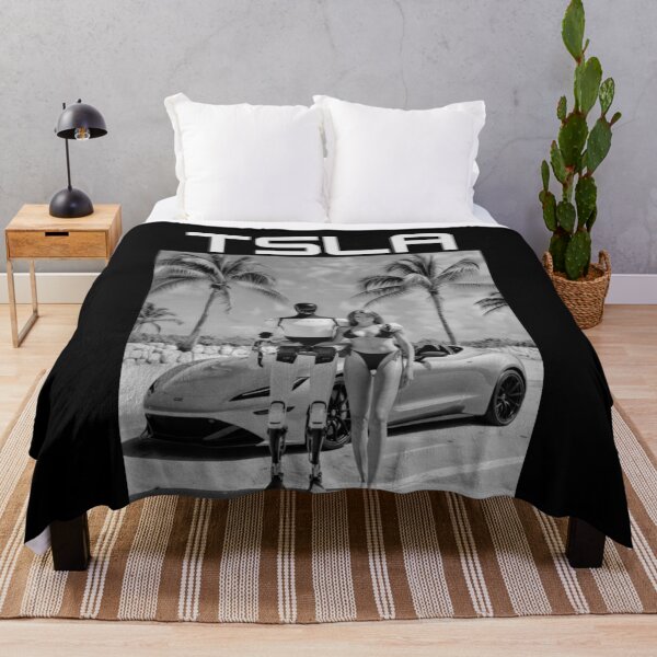 Item preview, Tesla humanoid robot art designed and sold by TEEJAMBOREE.