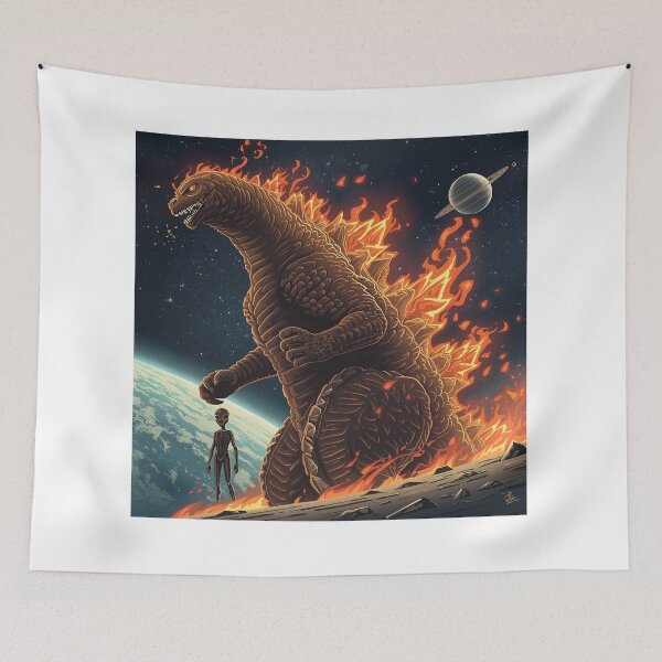 Item preview, Gojiron VS Alien designed and sold by Designfs.