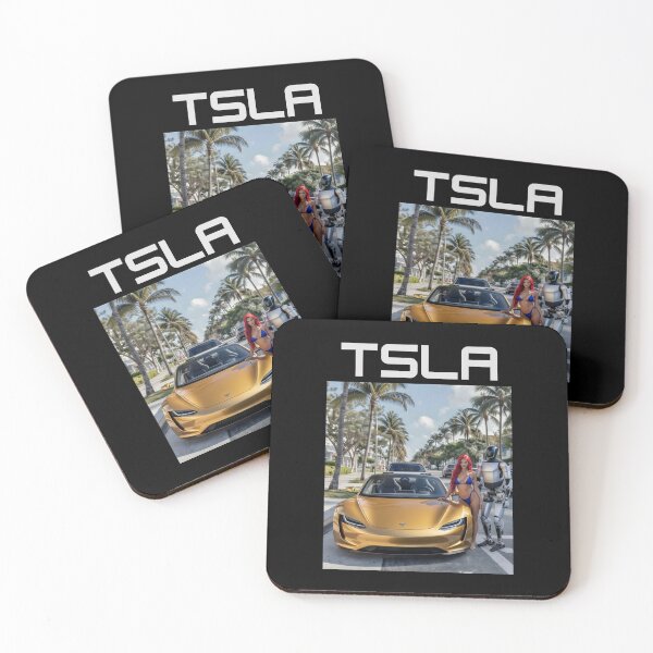 Item preview, Tesla humanoid robot art designed and sold by TEEJAMBOREE.