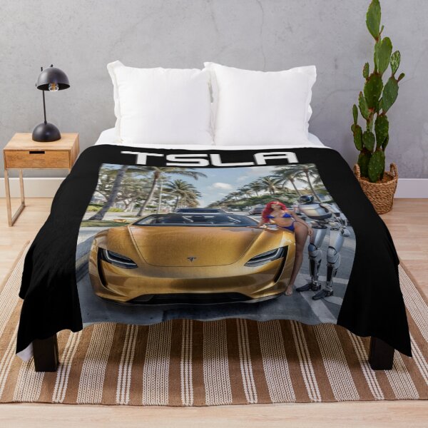 Item preview, Tesla humanoid robot art designed and sold by TEEJAMBOREE.