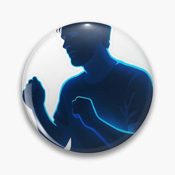 Item preview, Turn the Lights Off – Vibey Blue Silhouette Meme Design designed and sold by increlon.