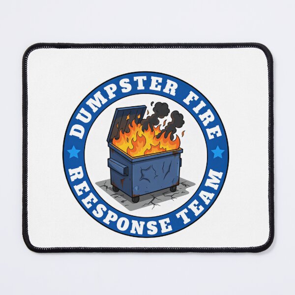 Item preview, Dumpster Fire Response Team Leader Chaos Humor Madness designed and sold by HumansStuck12.