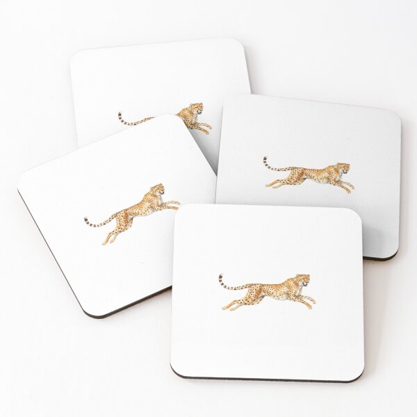 Item preview, Water color cheetah designed and sold by Stickers void.