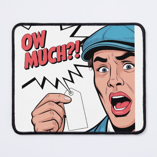 Item preview, 'Ow Much? - Funny Yorkshire Dialect Quote designed and sold by OMW-Designs.