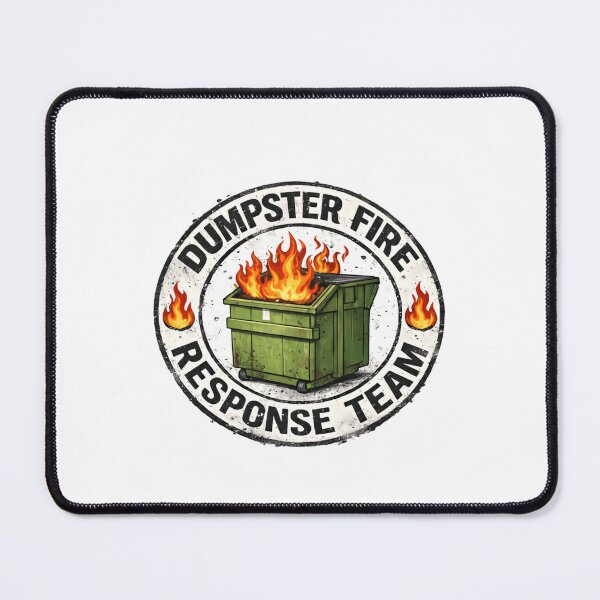 Item preview, Dumpster Fire Response Team Leader Quirky Chaos Control designed and sold by HumansStuck12.