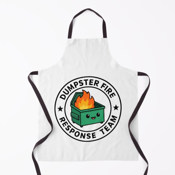 Item preview, Dumpster Fire Response Team Leader Disaster Laugh Repeat designed and sold by HumansStuck12.