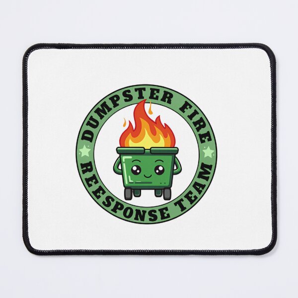 Item preview, Dumpster Fire Response Team Leader Mess Madness Humor designed and sold by HumansStuck12.
