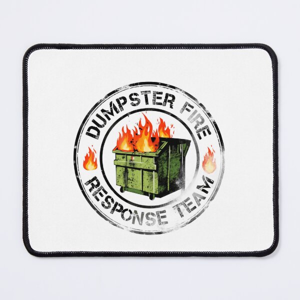 Item preview, Dumpster Fire Response Team Leader Disaster Laugh Unit designed and sold by HumansStuck12.