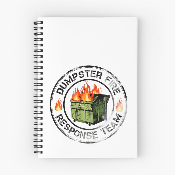 Item preview, Dumpster Fire Response Team Leader Disaster Laugh Unit designed and sold by HumansStuck12.