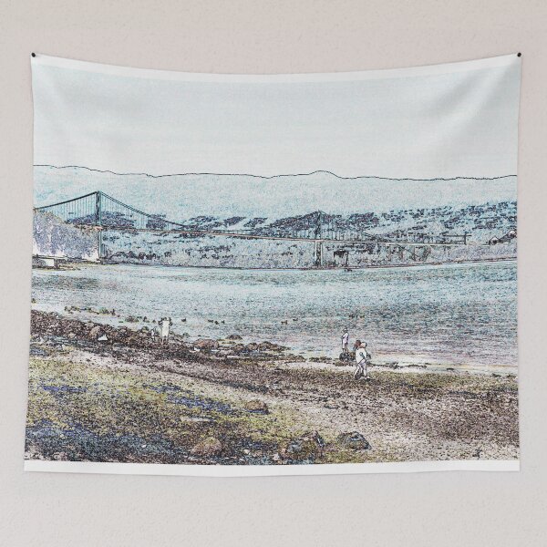 Item preview, Lions Gate Bridge designed and sold by gracelolbunny.