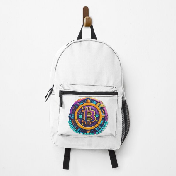 Item preview, BitCrop : Bitcoin Digital Core Active - Vibrant Sci-Fi Crypto Design designed and sold by BitCrop.