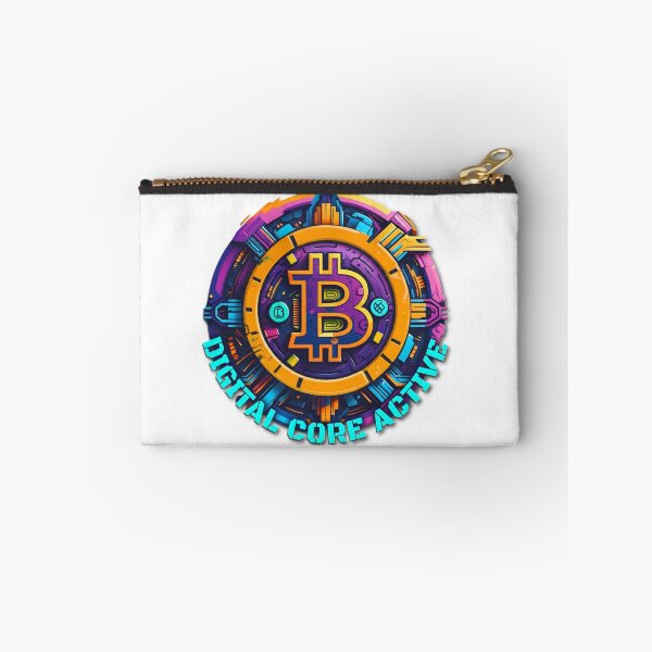 Item preview, BitCrop : Bitcoin Digital Core Active - Vibrant Sci-Fi Crypto Design designed and sold by BitCrop.