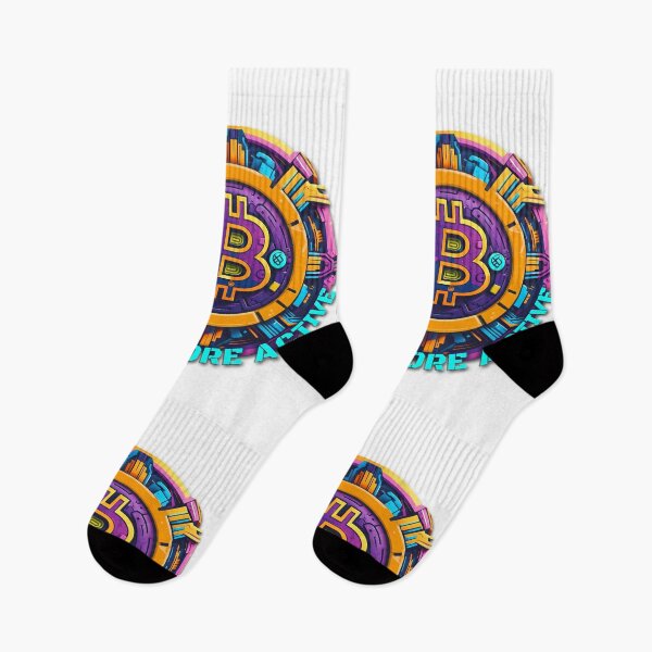 Item preview, BitCrop : Bitcoin Digital Core Active - Vibrant Sci-Fi Crypto Design designed and sold by BitCrop.