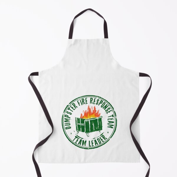 Item preview, Dumpster Fire Response Team Leader Burnout Humor Crew designed and sold by HumansStuck12.