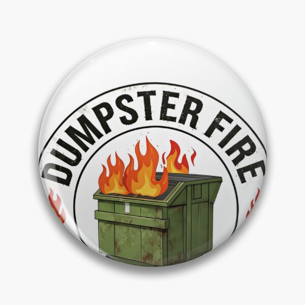 Item preview, Dumpster Fire Response Team Leader Meme Chaos Captain designed and sold by HumansStuck12.