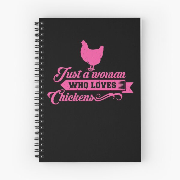 Item preview, Just A Woman Who Loves Chickens Funny Chicken Lovers Design designed and sold by cgocgy.