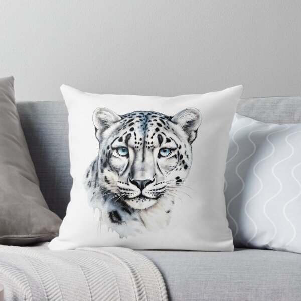 Item preview, Stealth Hunter - Snow Leopard Art designed and sold by RockitBaby.