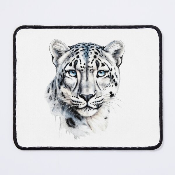 Item preview, Stealth Hunter - Snow Leopard Art designed and sold by RockitBaby.