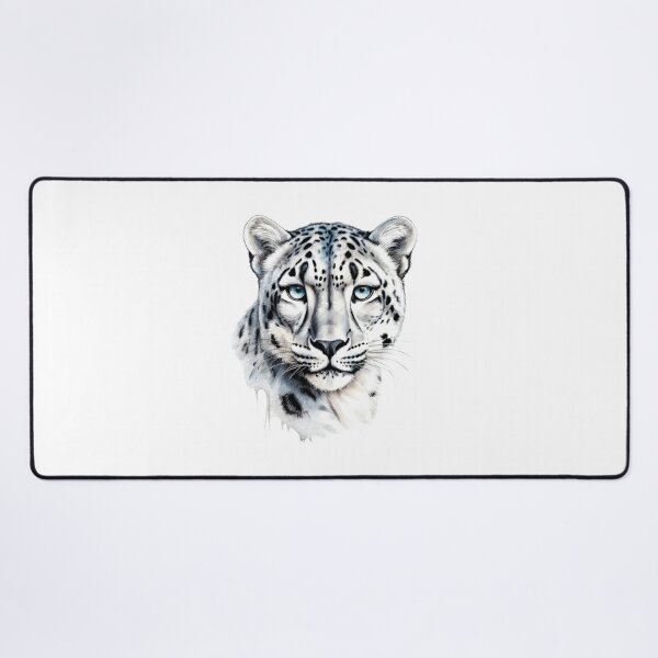 Item preview, Stealth Hunter - Snow Leopard Art designed and sold by RockitBaby.