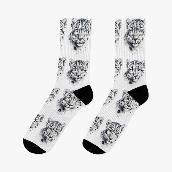 Item preview, Stealth Hunter - Snow Leopard Art designed and sold by RockitBaby.