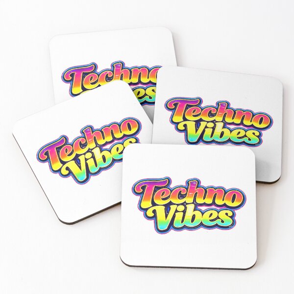 Item preview, Techno Vibes Retro Futuristic Glossy 3D Typography designed and sold by Hen-C-Art.