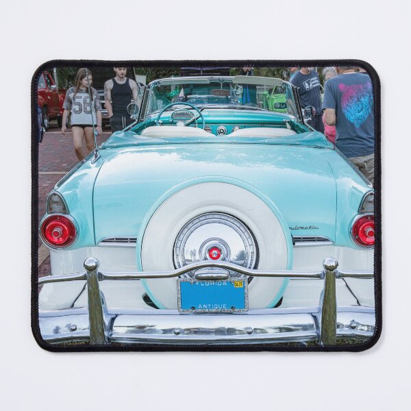 Item preview, 1955 White Blue Ford Fairlane Skyliner X100 designed and sold by RichFrancoCars.