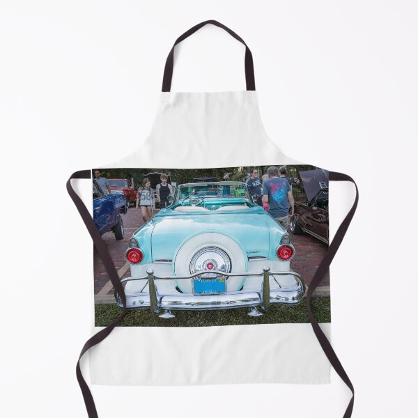 Item preview, 1955 White Blue Ford Fairlane Skyliner X100 designed and sold by RichFrancoCars.