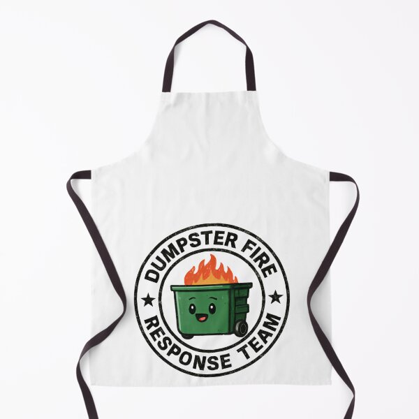 Item preview, Dumpster Fire Response Team Leader Laugh Through Mayhem designed and sold by HumansStuck12.