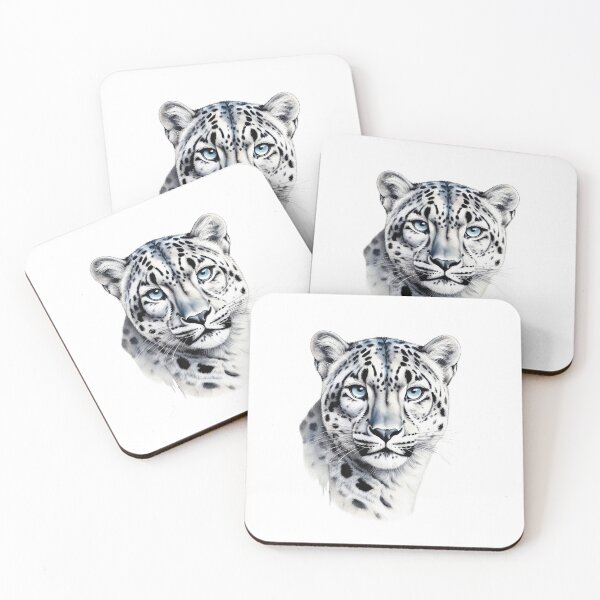 Item preview, Spotted Legend - Snow Leopard Art designed and sold by RockitBaby.