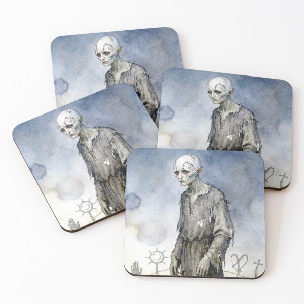 Item preview, Frankenstein's Monster Illustration from Mary Shelley's Frankenstein character portrait art designed and sold by Vintage Designs +.