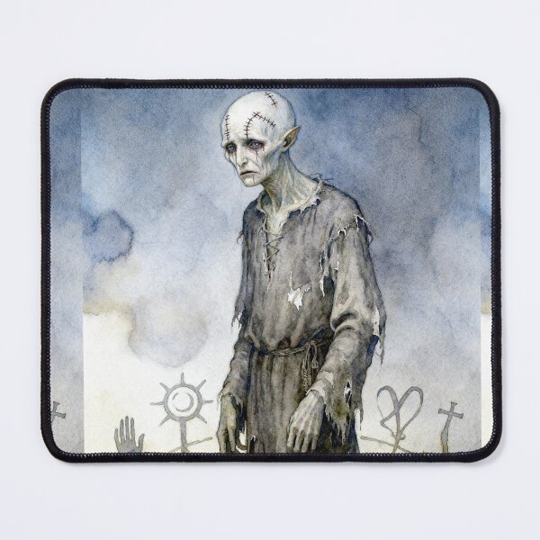 Item preview, Frankenstein's Monster Illustration from Mary Shelley's Frankenstein character portrait art designed and sold by Vintage Designs +.