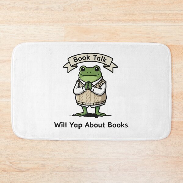 Item preview, Funny Frog Book Lover Chatty Reader BookTok Humor designed and sold by Floomart.