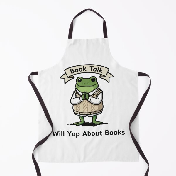 Item preview, Funny Frog Book Lover Chatty Reader BookTok Humor designed and sold by Floomart.