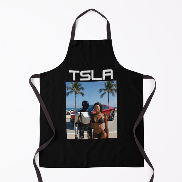 Item preview, Tesla humanoid robot art designed and sold by TEEJAMBOREE.