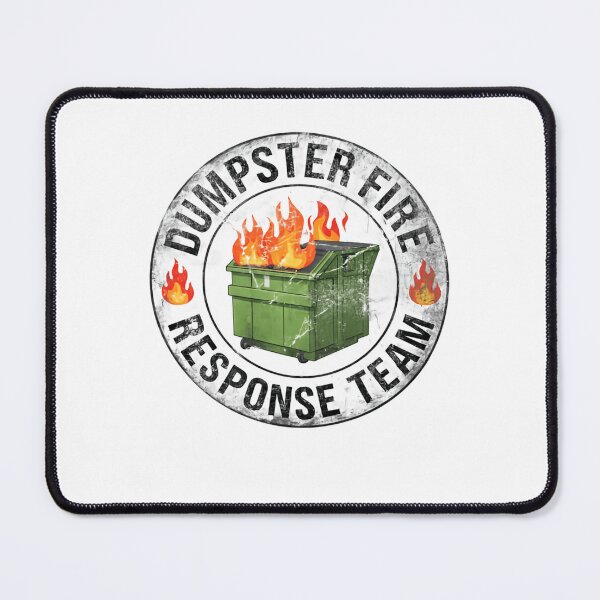 Item preview, Dumpster Fire Response Team Leader Mayhem Control Unit designed and sold by HumansStuck12.
