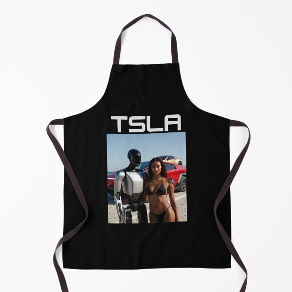 Item preview, Tesla humanoid robot art designed and sold by TEEJAMBOREE.