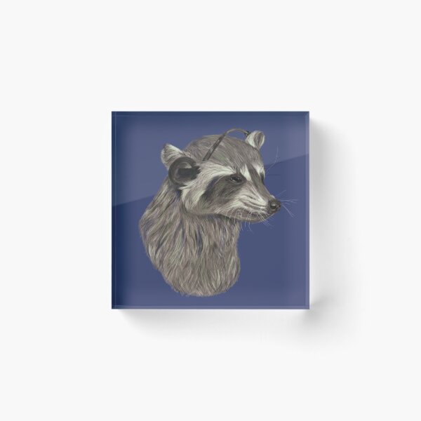 Item preview, Jamming Raccoon designed and sold by SwankyWorks.