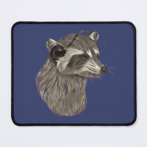 Item preview, Jamming Raccoon designed and sold by SwankyWorks.