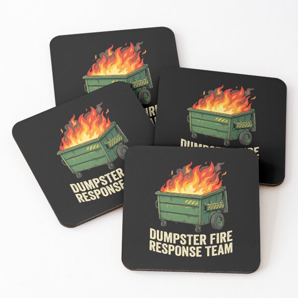 Item preview, Dumpster Fire Response Team Leader Mess Survival Expert designed and sold by HumansStuck12.