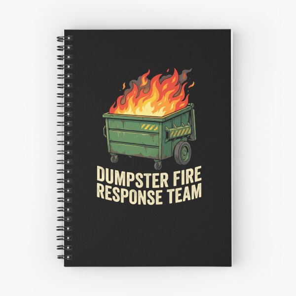 Item preview, Dumpster Fire Response Team Leader Mess Survival Expert designed and sold by HumansStuck12.